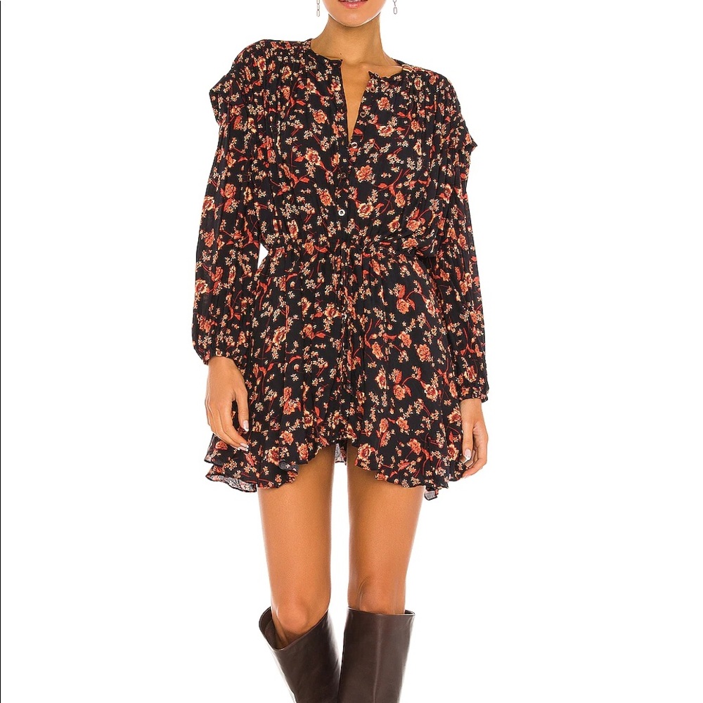 Free People Flower Fields Mini Dress